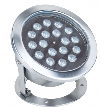 Reflektor podwodny LED  PXYH215G 24 / 30 / 36 / 54 / 72 / 90 Watt, dowolny kolor + RGB  IP68 stal nierdz.